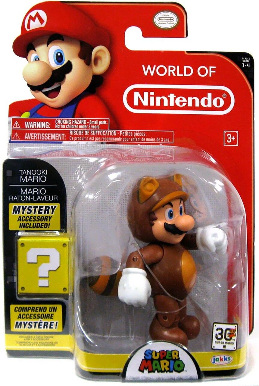 Figurine - Jakks Pacific - Super Mario Bros : Mario Raton Laveur