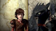 Hiccup Toothless map