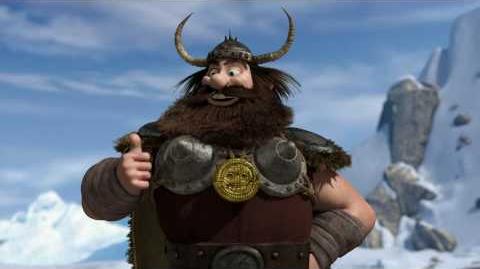 HOW TO TRAIN YOUR DRAGON - Dragon-Viking Games Vignettes Bobsled