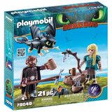 Astrid Hiccup old playmobil