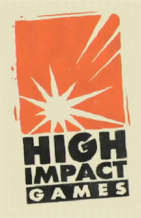 Logo de High Impact Games.