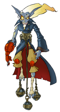 Gol Acheron durante Jak y Daxter: El Legado de los Precursores.