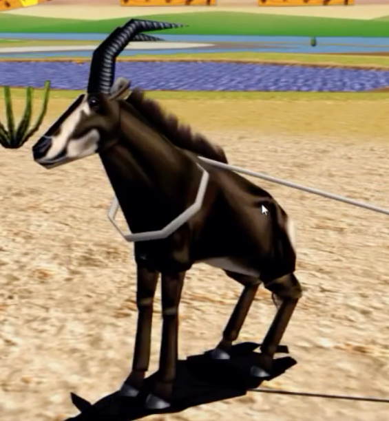 Zoo Tycoon 3: Sable Antelope 