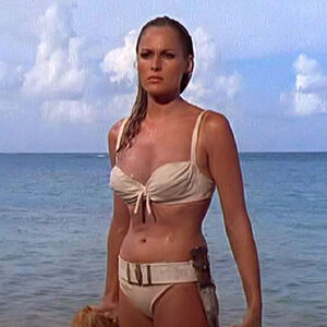 Ursula Andress as Honey Ryder crop