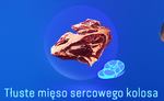 Tłuste mięso sercowego kolosa
