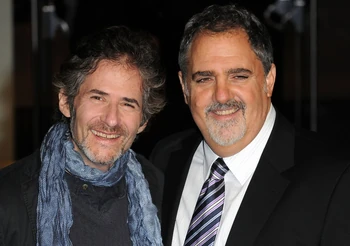 James Horner (z lewej) na premierze Avatara 10 grudnia 2009
