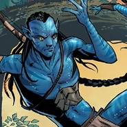 W komiksie Avatar: Ścieżka Tsu'teya