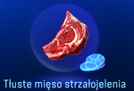 Tłuste mięso strzałojelenia