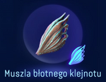 Muszla błotnego klejnotu przedmiot