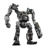 Egzoszkielet bojowy ze standardowym pistoletem maszynowym PZM