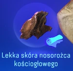 Lekka skóra nosorożca kościogłowego