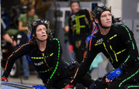 Sigourney Weaver y Sam Worthington filmando Avatar