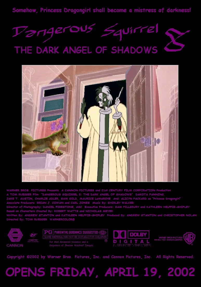 Dangerous Squirrel 8: The Dark Angel of Shadows | James Ahtone Moulton's  Idea Wiki | Fandom