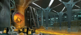 Auric Enterprises metalworks concept artwork (007 Legends)