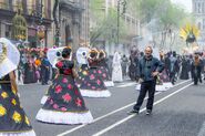 Spectre BTS - Mendes on set of Day of the dead