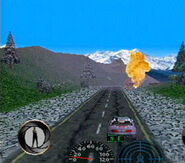 Swiss Alps gameplay mission with BMW Z3 (E52/7) with hud in the cancelled Tomorrow Never Dies: The Mission Continues beta