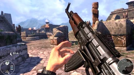 The AKM assault rifle, as seen in 007 Legends (2012).