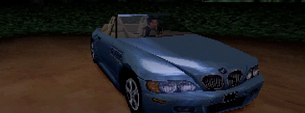 CC04905 James Bond BMW Z3 Goldeneye