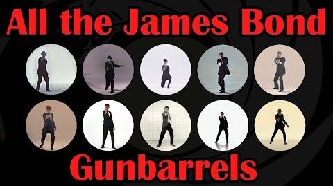 All James Bond Gunbarrels 1962 - 2015