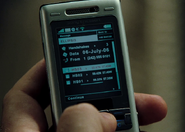 007's Sony Ericsson K800i, as seen in Casino Royale (2006).