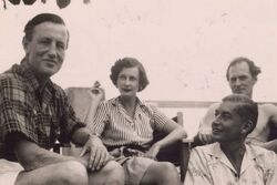 Ian Fleming and friends in Jamaica