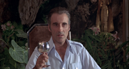 Scaramanga and the dinner