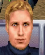 In-game icon of Agent 003, as seen in the Game Boy Advance variant of Everything or Nothing.