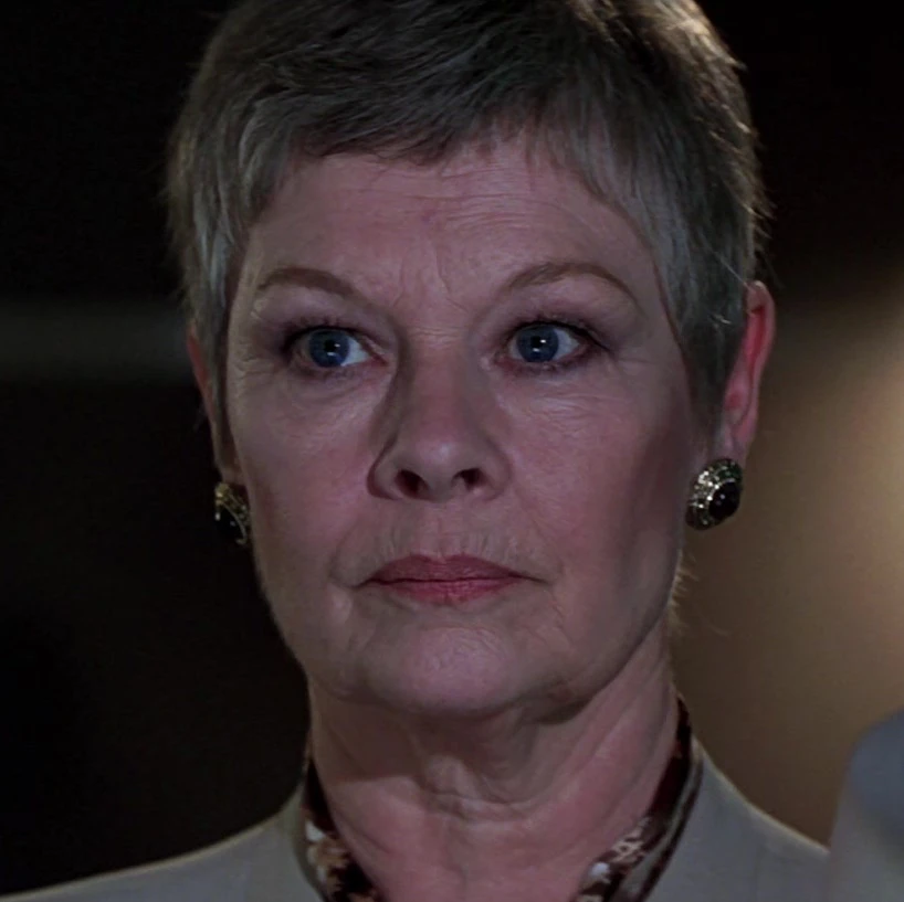 M Judi Dench James Bond Wiki Fandom