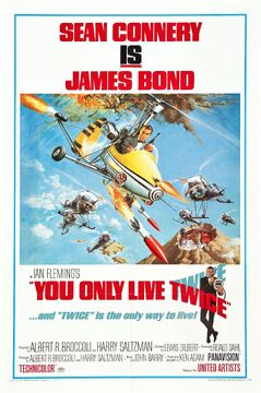 You Only Live Twice film James Bond Wiki Fandom