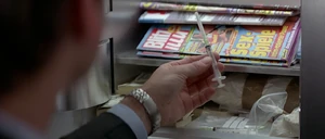 From  -  finds a syringes alongside bags of cocaine in 's safe.