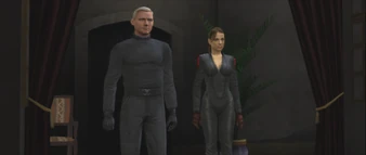 Red Grant and Eva Adara meet with Rosa Klebb in Istanbul.