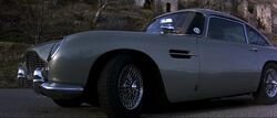 Goldeneye - The DB5 parked