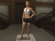 Model of Mya Starling in the game's unlockable art gallery mission.