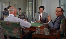 Pleydell-Smith au Queen's Club avec Potter et Dent peu avant la disparition de Strangways.