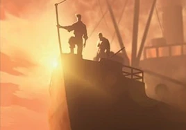 The Charon (Miramax Hyperion hardcover, Kev Walker)