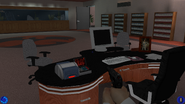 Mayhew's office, as seen in the PC version of Nightfire (2002).