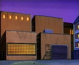 The central power station, as it appeared in episode 53 of the animated television series.