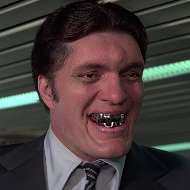 tin teeth james bond