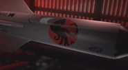 Air-to-surface missile with Octopus insignia.