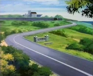 Road leading to Warfield, as seen in Episode 19 ("Hostile Takeover") of the animated series.