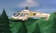 Dr. Derange's S.C.U.M. helicopter, with variant color-scheme ("Quantum Diamonds").
