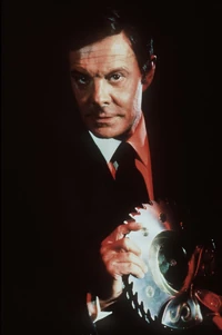 Kamal Khan and the yo-yo saw weapon were Fraser's contributions to the movie's plot.