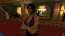Kiko during the party