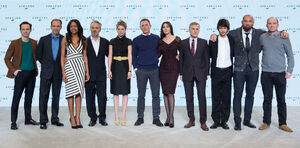 Spectre press conference - full cast and Mendes
