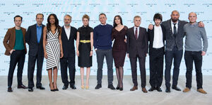 spectre em 007 Spectre press conference - full cast and Mendes