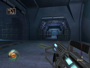 Phoenix laser rifle, as seen in the GameCube version of Nightfire (2002).