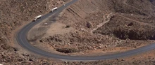 La séquence de la course-poursuite avec les camions-citernes comme elle est montrée dans le film.