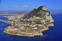 Modern photograph of Gibraltar.