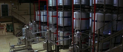 Facility bottling room