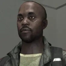 Mollaka comme il apparaît dans le jeu Quantum of Solace.